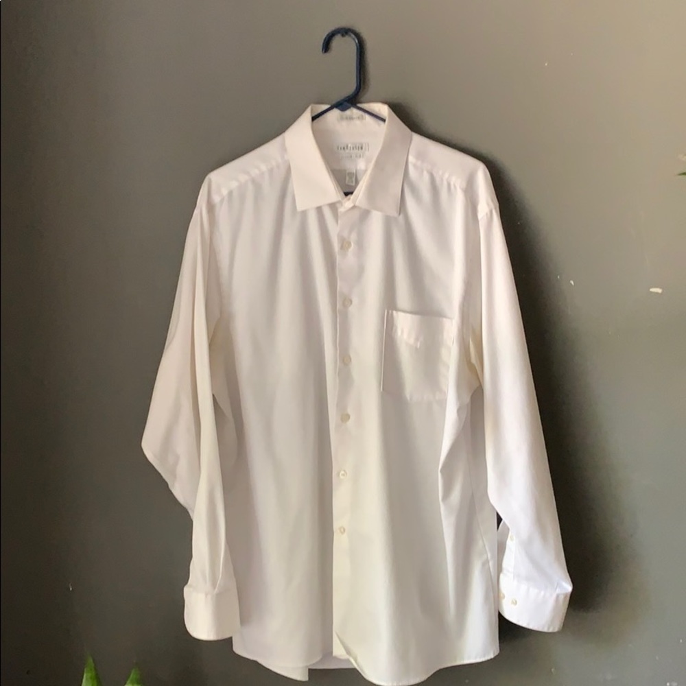 White dress shirt - Van Heusen- XL